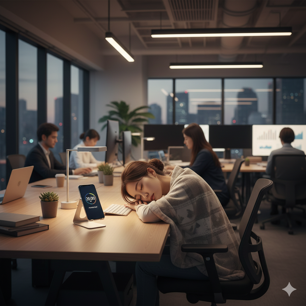 Teknik Power Napping ala Asia untuk Meningkatkan Produktivitas Kerja.